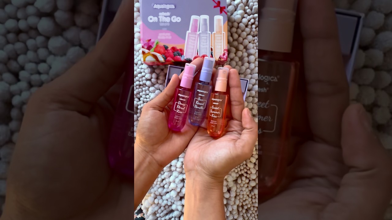 Aqualogica perfume body mist ! set of 3 