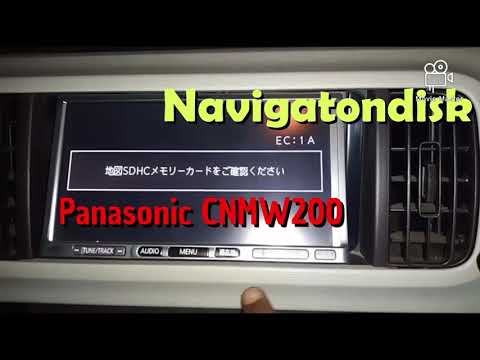 Panasonic Strada CN-MW200D SD Card Error Solution | NAVIGATIONDISK