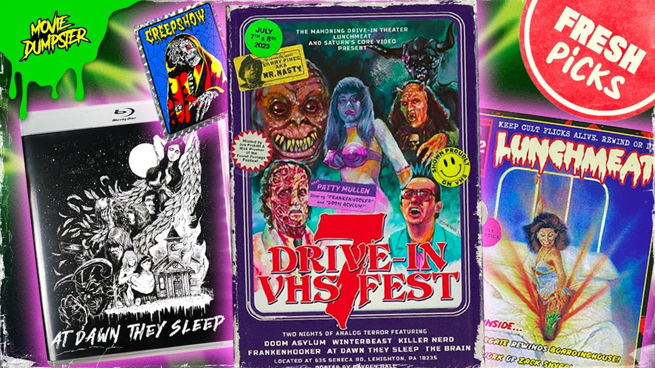 Scream Factory, Lunchmeat, Saturn's Core & More + VHS Fest 7