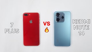 Redmi Note 14 vs iPhone 7 Plus - SPEED TEST!