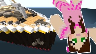 Minecraft: TITANIC MOVIE - SHE FELL OFF THE SHIP!!! - Custom Roleplay [3]