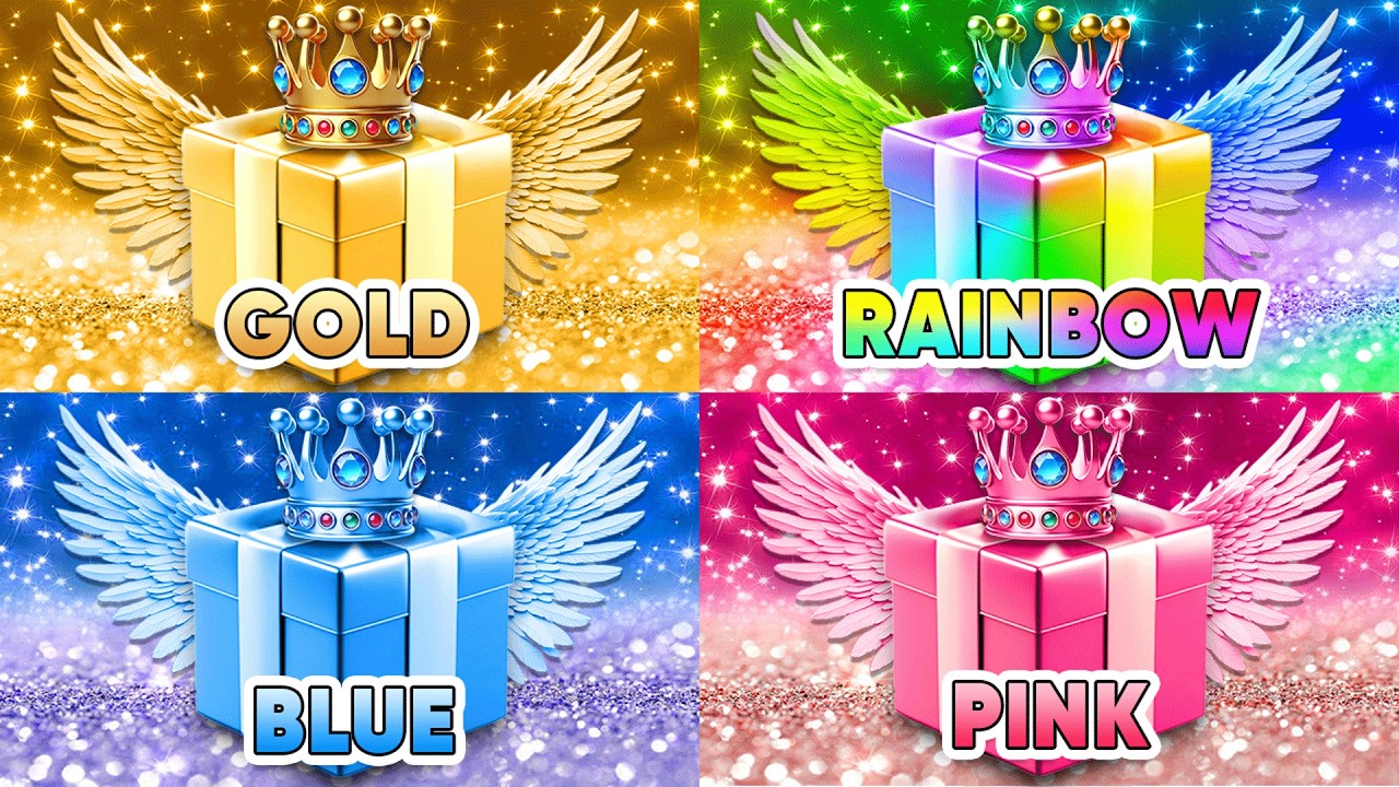 Выберите подарок своей мечты..! Радужный, золотой, синий или розовый 💗🌟💙🌈 Викторина «Сиба-ину»