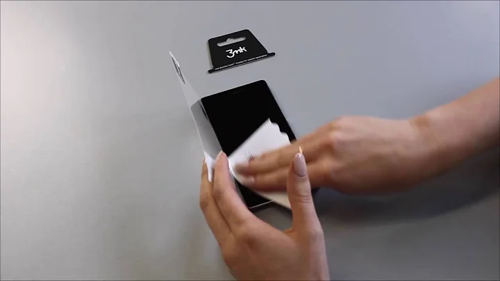 Montaż produktów 3mk® przy pomocy naklejek Fit In™  The installation of 3mk® Screen protectors