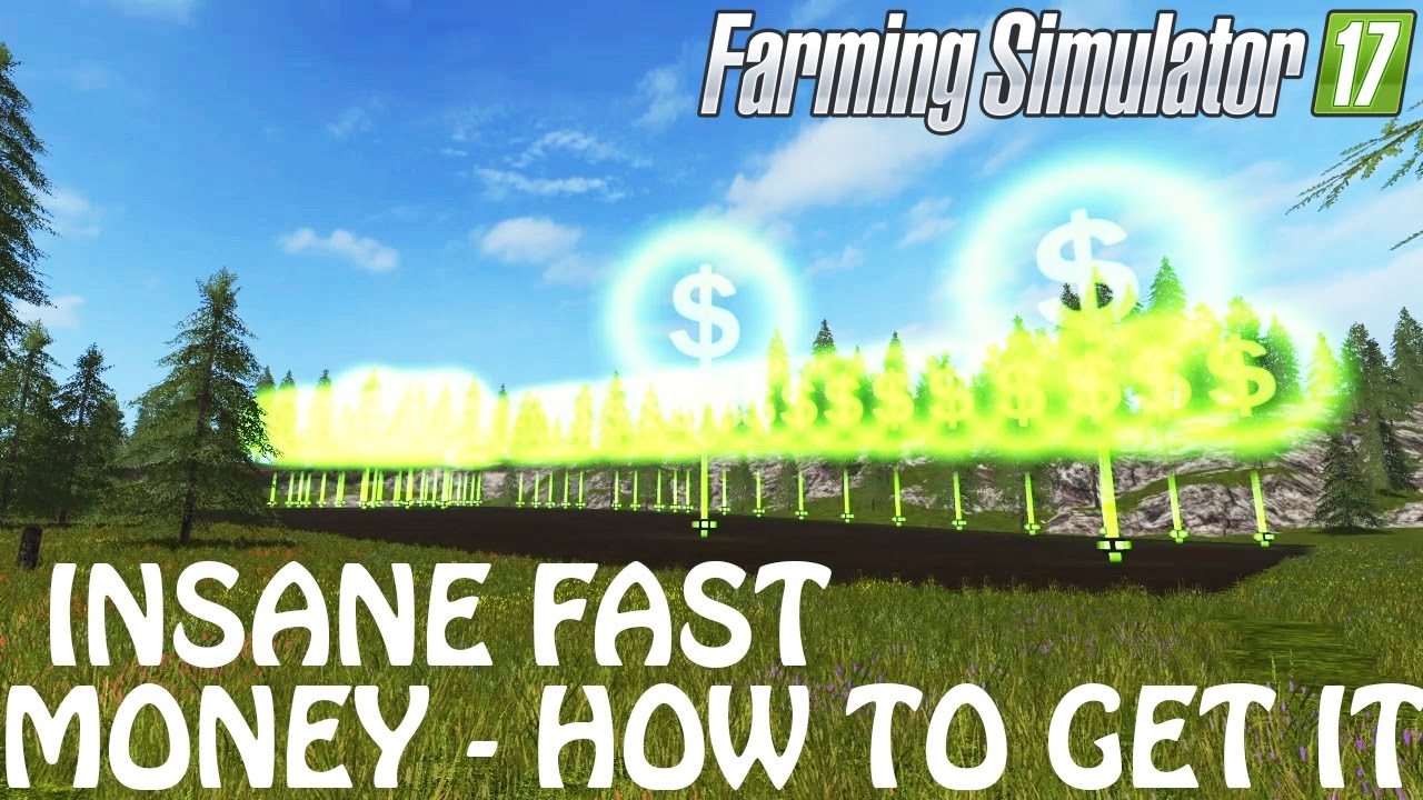 How To Money in Farming Simulator 2017 | The Fastest Way | Cheat PS4 | Xbox One - YouTube
