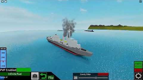 "GreyHound" Fletcher Class Destroyer(Roblox plane Crazy)