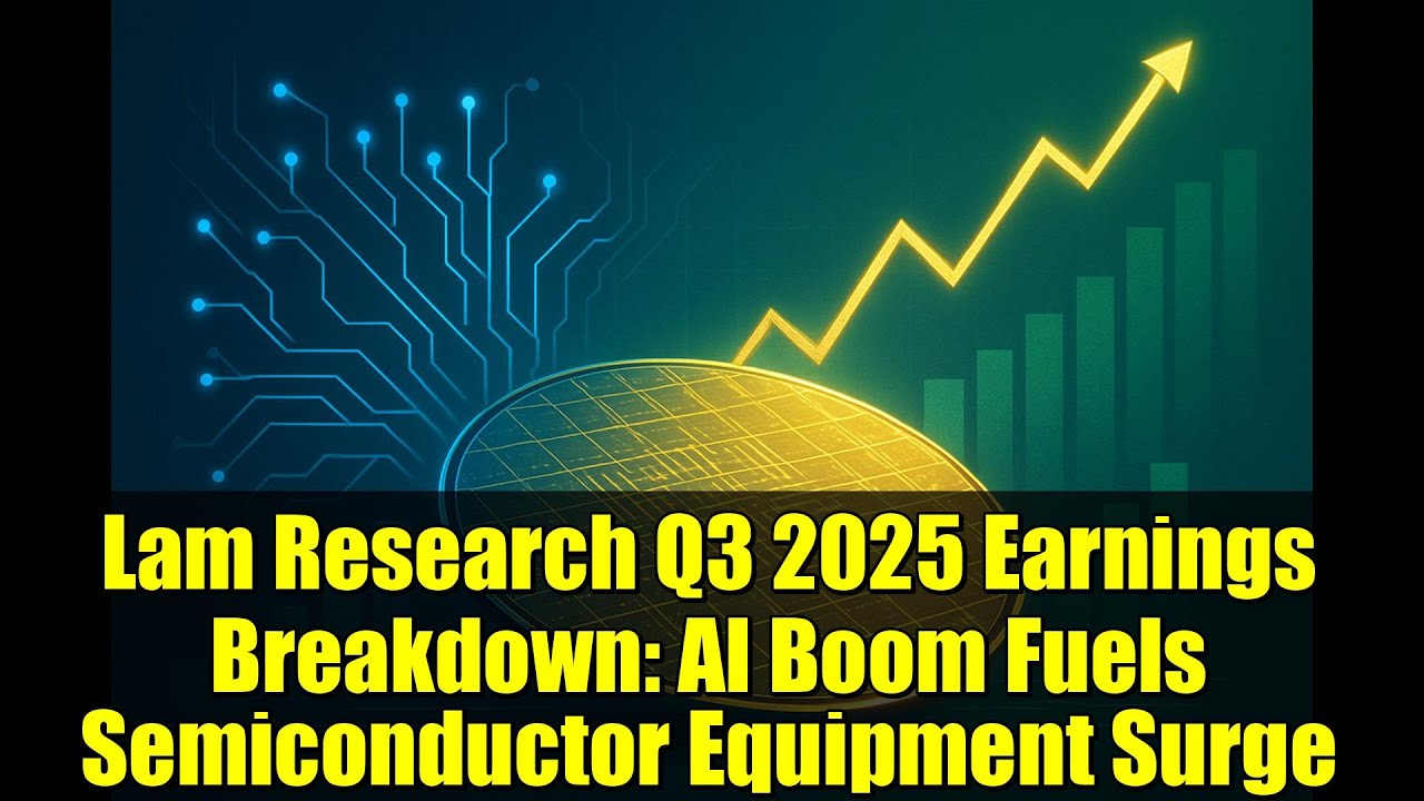 Lam Research Q3 2025 Earnings Breakdown: AI Boom Fuels Semiconductor ...