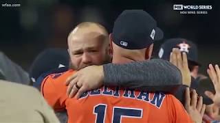 Astros' Evan Gattis: From a janitor in Dallas to World Series champion