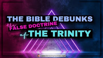 Hoe de Bijbel de valse leer van de Drie-eenheid ontkracht.
