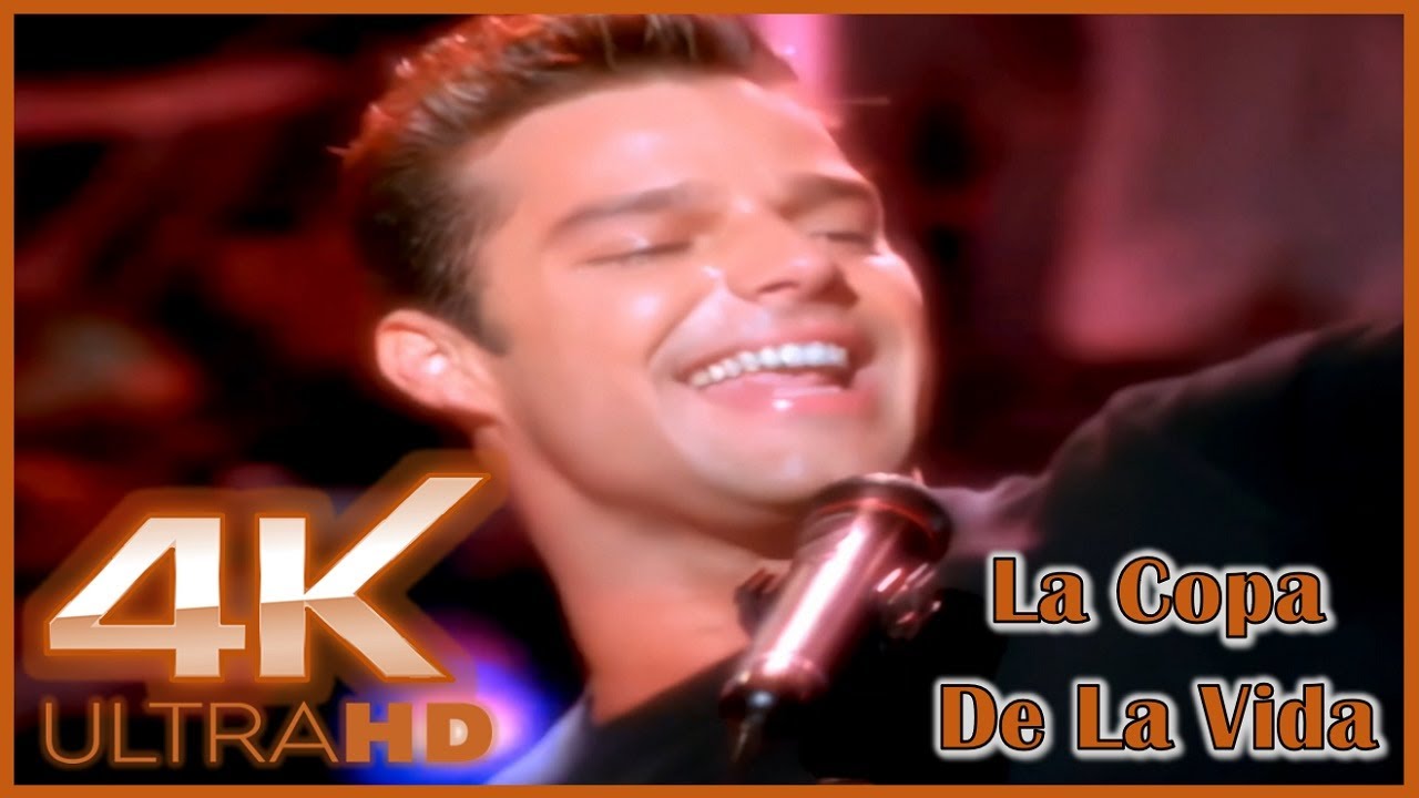 Ricky Martin - La Copa De La Vida (Official Video) [4K Remastered