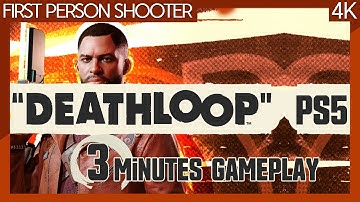 Deathloop (2021) 3 minutes 4K Gameplay on PlayStation 5 (No commentary) 2160p