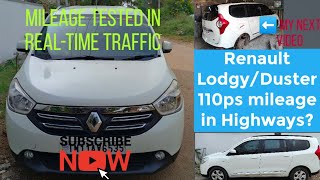 Secret Revealed | Renault Lodgy/Duster 110ps real time mileage|Tamil|Chris Tips