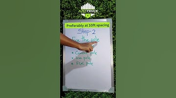 How can we install a Chain Link Fence? #chainlink #fencing #shorts #shortsfeed  #fenceinstallation