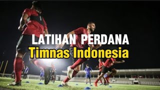 Latihan perdana Timnas Indonesia vs Vietnam