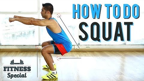 How To Do Perfect SQUAT | FITNESS SPECIAL | SQUATS For Beginners | WORKOUT VIDEO