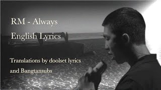 RM - Always | Eng Lyrics