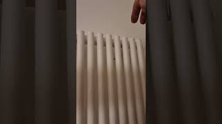 The column radiator is not heating up!!!