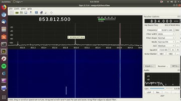 Sound of a Digital Trunking Channel prior to decoding
