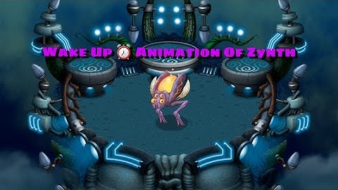 Zynth Wake Up ⏰ Animation On Wublin Island!