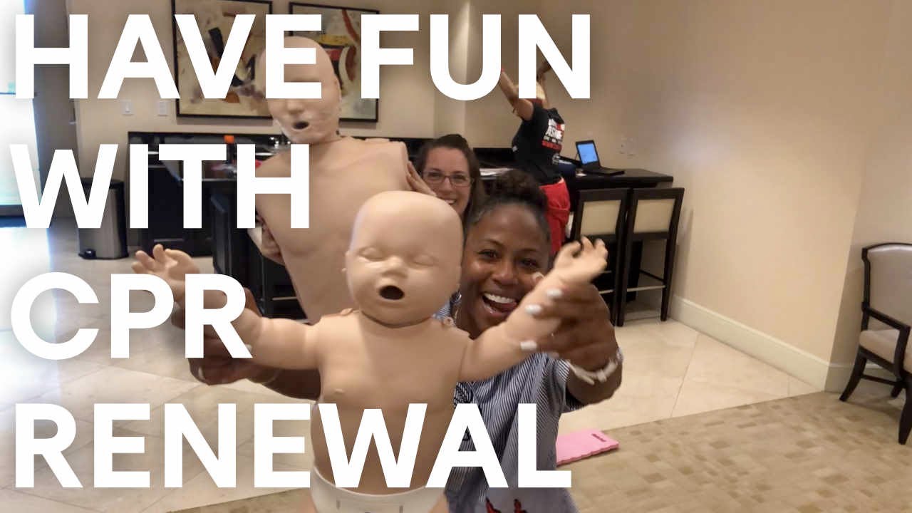 Have Fun With CPR Renewal