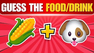 Guess The Food/Drink By Emoji  | EMOJI QUIZ