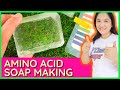 DIY: How to make Transparent Amino Acid Soap Base Making from Scratch (Crystal Clear Soap Making)