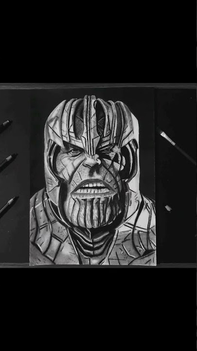 Realistic Sketch Of Thanos | Avengers | Infinity War | Jodiardyansyah