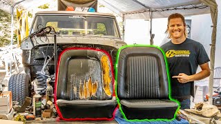 Upholstering my F100's Seats MYSELF! Was it Worth It?