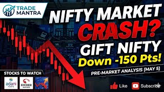 Nifty &amp; Bank Nifty Prediction Today | 5 May 2026 | Global Cues &amp; Stocks to Watch