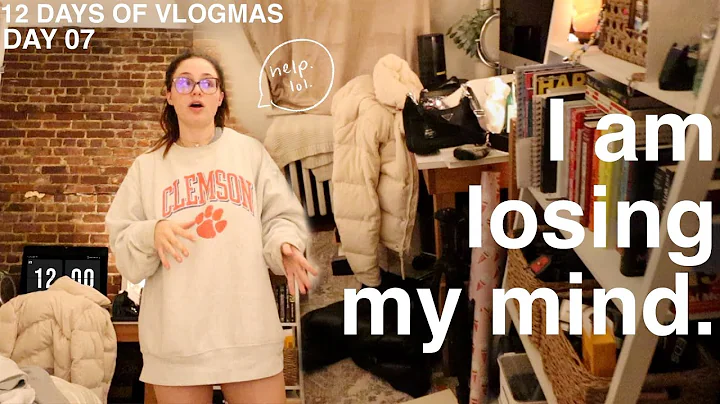 cleaning my disaster of an apartment at MIDNIGHT (...