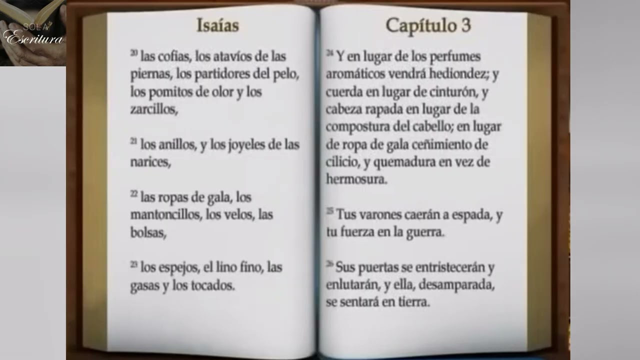 📖 El libro de Isaías  (La Biblia Para Escuchar y Leer)