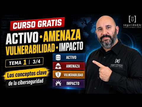 Asset, threat, vulnerability, impact: cybersecurity concepts | Ethical Hacking Course from Scratch