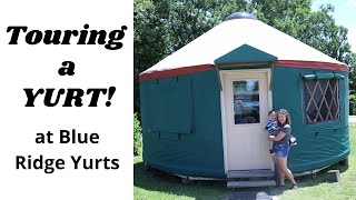 HOMESTEADING IN A YURT? Touring a Yurt @ Blue Ridge Yurts to see if it will work for a homestead