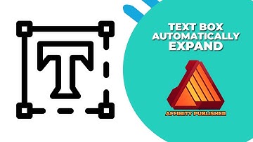 How to make a text box automatically expand in affinity publisher