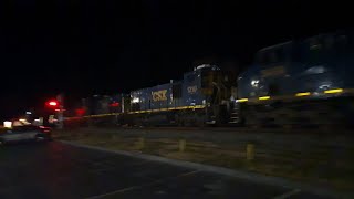 3450 With A 3rd Generation K5la Leader MP15 Engines All Isolated On CSX Q410-10 - Pembroke, NC 3450 With A 3rd Generation K5la Leader MP15 Engines All Isolated On CSX Q410-10 - Pembroke, NC