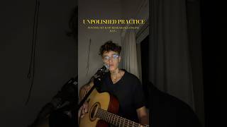 Posting my raw rehearsals online - #learninginpublic #billieeilish #cover