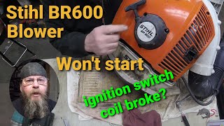 Stihl BR600 Blower Won't StartFixed!
