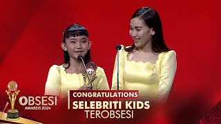 CONGRATULATION BILQIS! Pemenang Selebriti Kids Terobsesi! | OBSESI AWARDS 2024