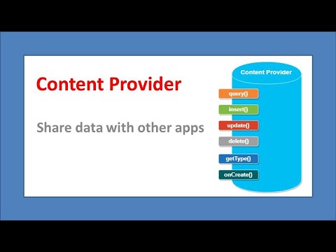 android studio update content provider android studio update content provider