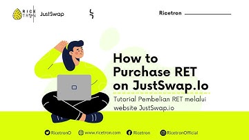 How to Purchase RET on JustSwap by computer browser