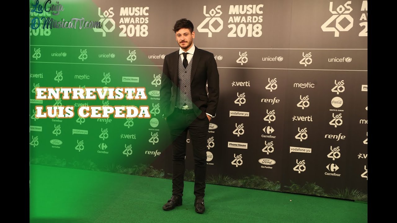 CEPEDA HABLA DE LA GIRA, LAS FIRMAS Y LA VUELTA DE LOS JAVIS A OT | LOS40 MUSIC AWARDS 2018