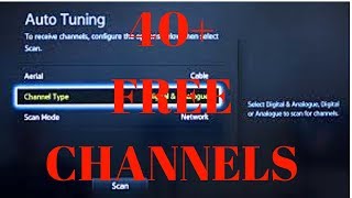 Amplified antenna channel scan and review, cut the cord!