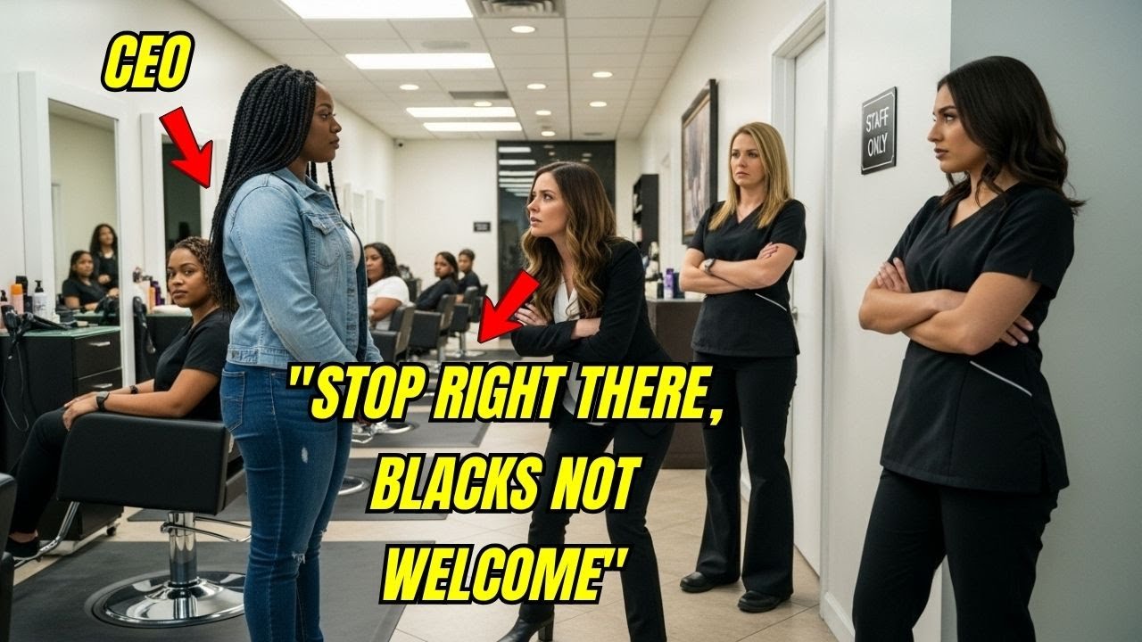 Black CEO Blocked From Entering Her Own Salon   Employees Freeze When She Reveals Who She Is