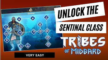TRIBES OF MIDGARD - HOW TO UNLOCK THE SENTINAL CLASS - EASY