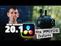 NEW IMMERSIVE Editing, Fusion and Delivery features - DaVinci Resolve 20.1