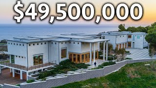 Inside The Most EXPENSIVE Malibu Mountainside Mansion