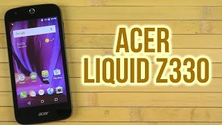 Распаковка Acer Liquid Z330