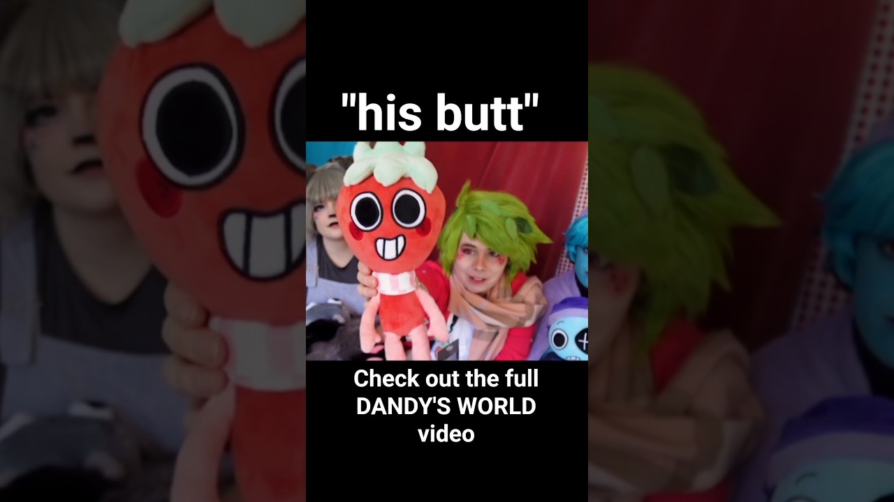 sprout BUTT #cosplay #dandysworld #roblox #comiccon #sprout #funny