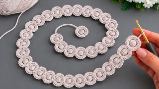 🌸 Crochet Model in Surprising Beauty | Easy and Showy Knitting Model.The one who sees is admired!