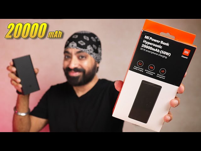 Xiaomi Mi Power Bank Hypersonic 50W quick review: Don't miss it