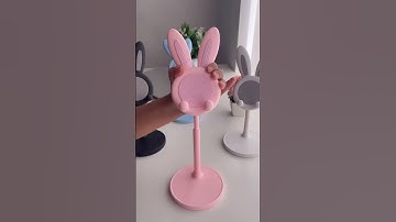 Cute Bunny Rabbit height adjustable Phone holder #aesthetic #products #shopping #mobileholder #fancy